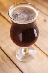 Tulip beer glass