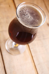 Tulip beer glass