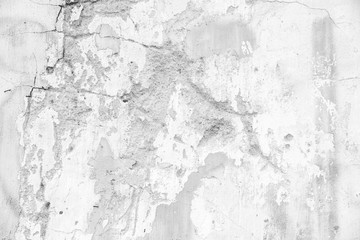 Oude witte scheur betonnen muur