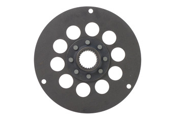 Disc clutch isolated on white