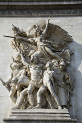 Statue from Arc de Triomphe