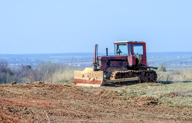 Obraz premium tractor