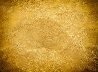 gold foil background texture.