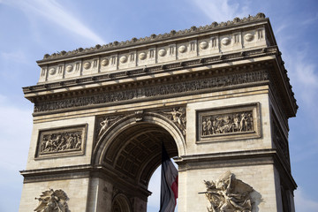 Fototapeta na wymiar Arc de Triomph, Paris