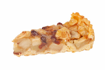 piece of cake with nuts