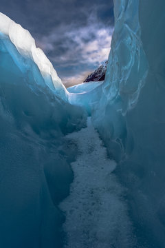 Between ice and sky, Fox Glacier 2, New Zealand.