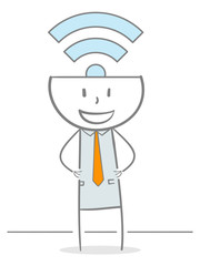 Wi-fi Stickman