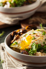 Healthy Homemade Savory Oatmeal