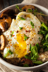 Healthy Homemade Savory Oatmeal