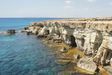 Sea Caves, Cape Greko, Agia Napa, Zypern, Europa