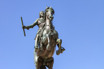 Fototapeta na wymiar Monument of Felipe IV in Madrid
