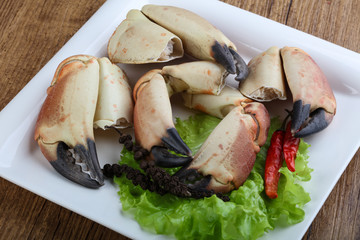 Crab claws