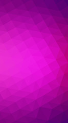 Obraz premium Pink polygonal design illustration, which consist of triangles a