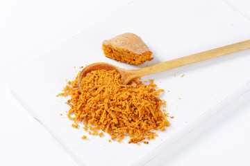 Fine grated gingerbread