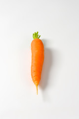 Whole organic carrot
