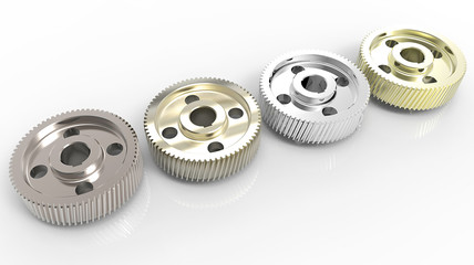 3d gear preparation and printing