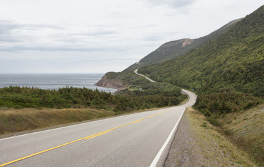 The Cabot Trail on Cape Bretton Island