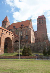 Fototapeta premium Zamek w Kwidzynie, Polska, The castle in Kwidzyn, Poland 