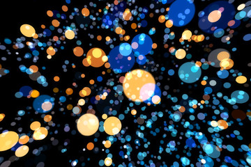 Abstract image background glowing particles