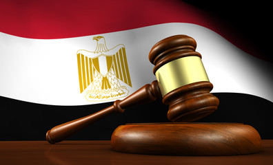 Egypt Law Legal System Concept