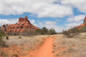Pathway in Red Rock State park