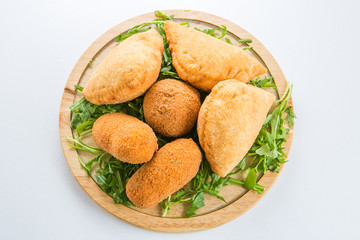Panzerotti e crocchette 