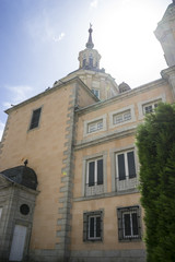 Fototapeta na wymiar historical, Palacio de la Granja de San Ildefonso in Madrid, Spa