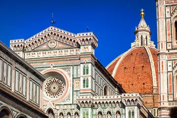 Foto op Canvas The Dome of the Florence Cathedral, Italy © Boris Stroujko