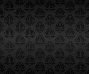 Damask wallpaper