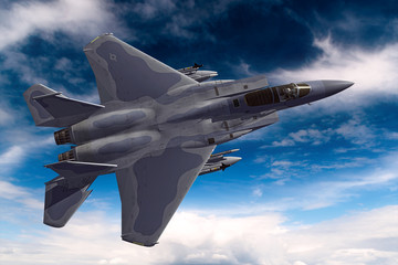 F-15C Eagle 3D rendering