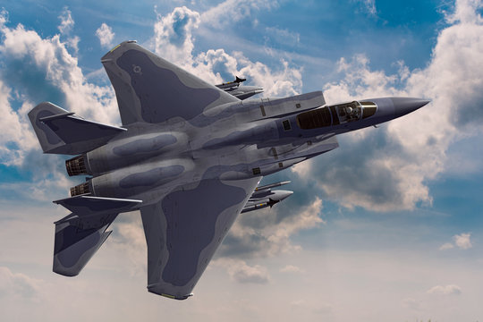 F-15C Eagle 3D rendering