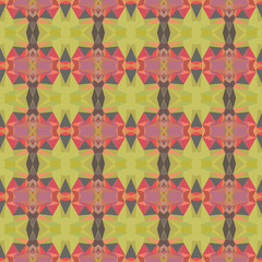 Seamless color mosaic pattern