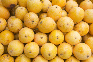 Granadilla delicious tropical fruit