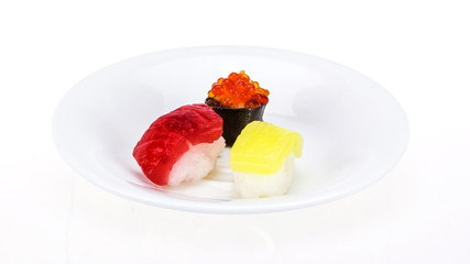 Sushi food isolated
