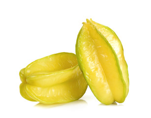 star apple isolated on the white background