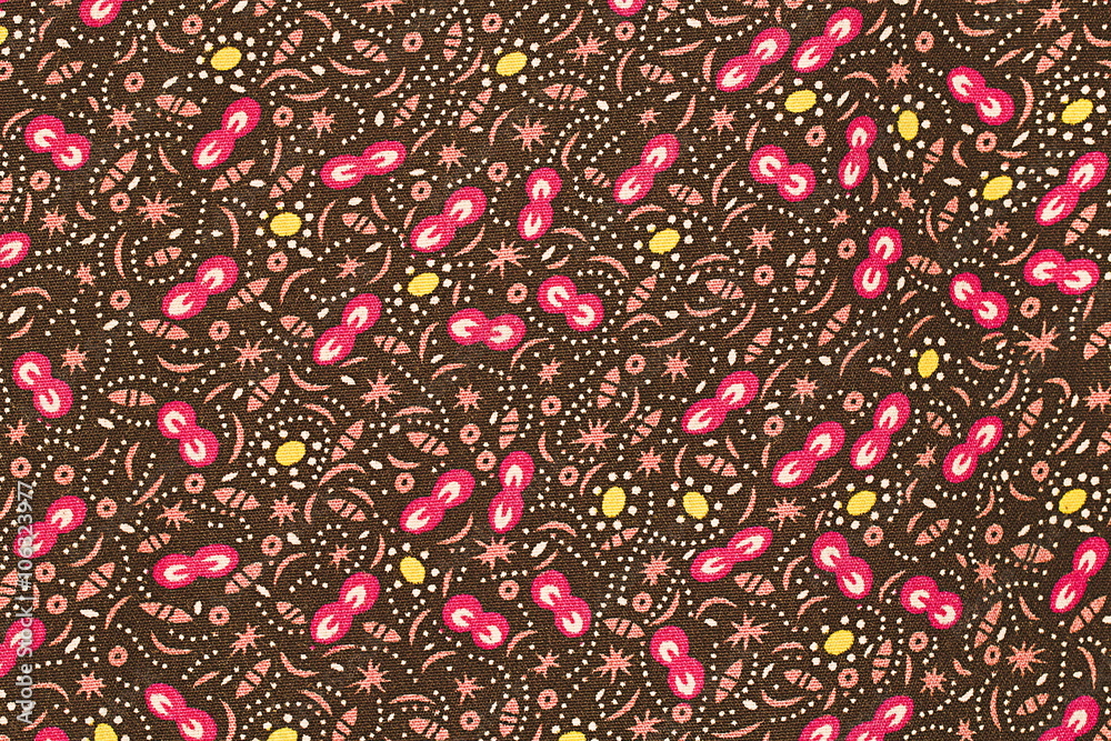 Aufkleber Design of cotton texture for pattern and background