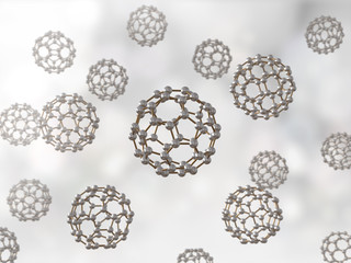 Science Molecule DNA Model Structure,3d rendering,