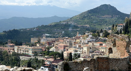 Obraz premium Taormina...sicile