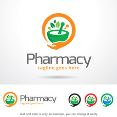 Pharmacy Logo Template Design Vector