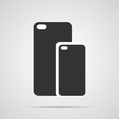 Accessories for phones, vector