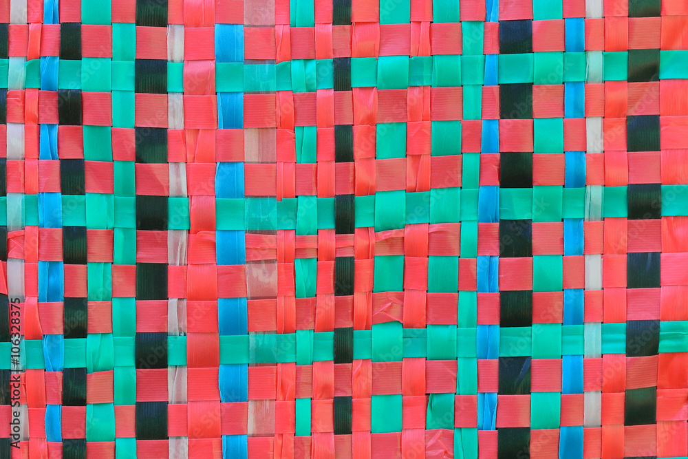 Poster Fabric texture for pattern and background