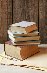 Old vintage books
