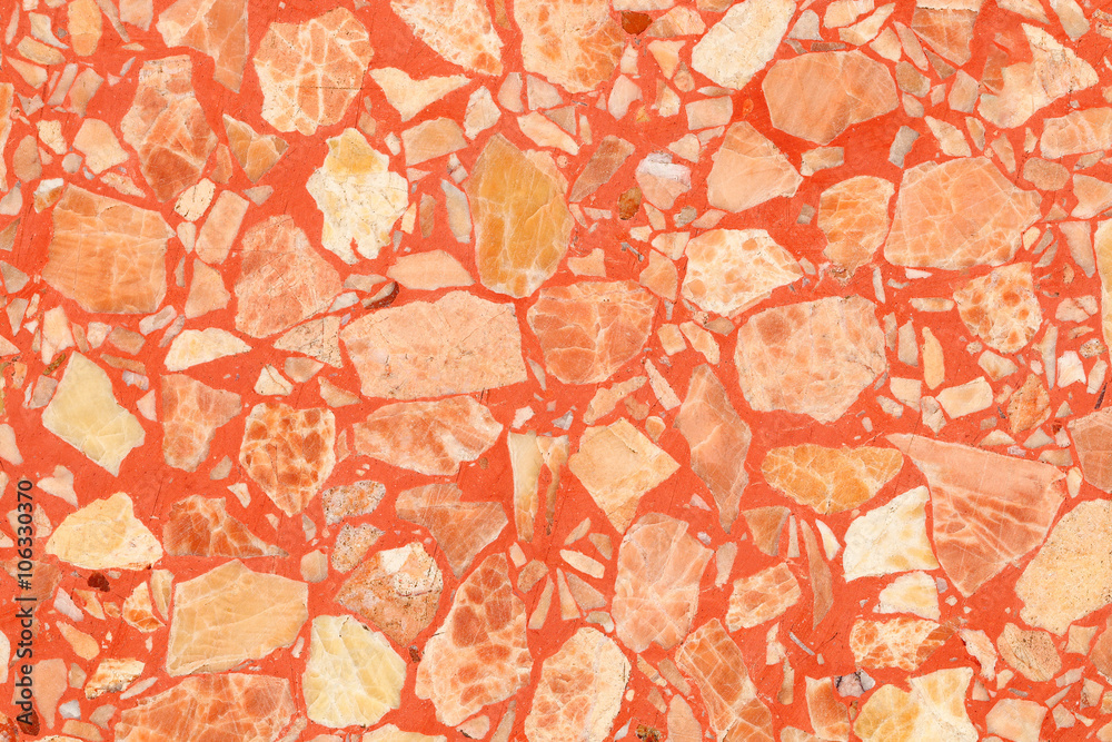Poster Natural marble with pebble for pattern and background