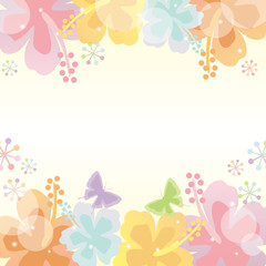 ハイビスカス　背景