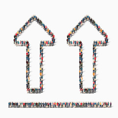 arrow people shape