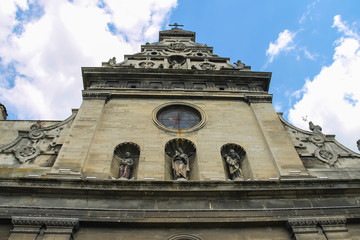 Bernardine Church and Monastery in the Old Town of Lviv. Ukraine