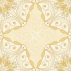 Lace seamless pattern