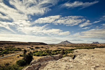 Landschaft von Kap Verde