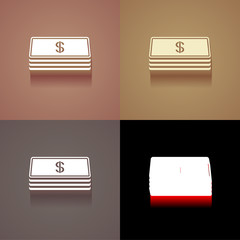 3_Vintage_Icons_With_Long_Shadow © vempireart