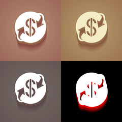3_Vintage_Icons_With_Long_Shadow © vempireart